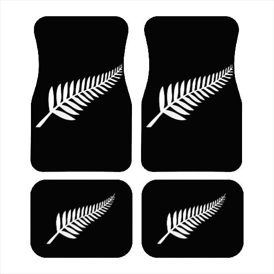 New Zealand Silver Fern Kiwi Pride Car Mats