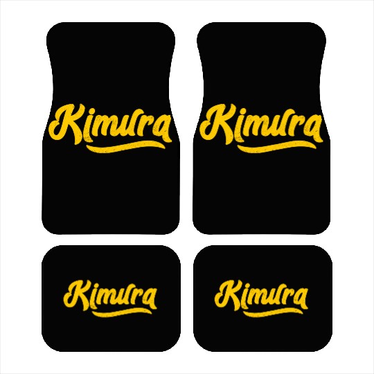 Kimura Bjj Brazilian Jiu-Jitsu Mma Car Mats