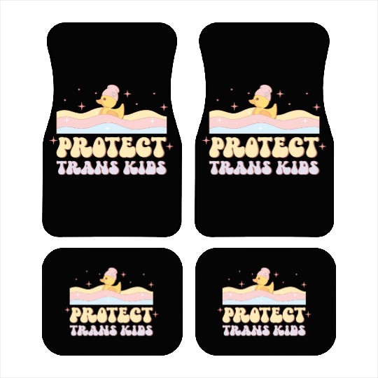 Protect Trans Kids, LGBT Pride Month Car Mats