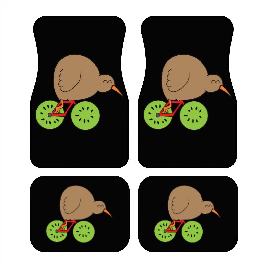 Kiwi Bird New Zealand Kiwi Bird And Kiwi Fruit Kiw Car Mats
