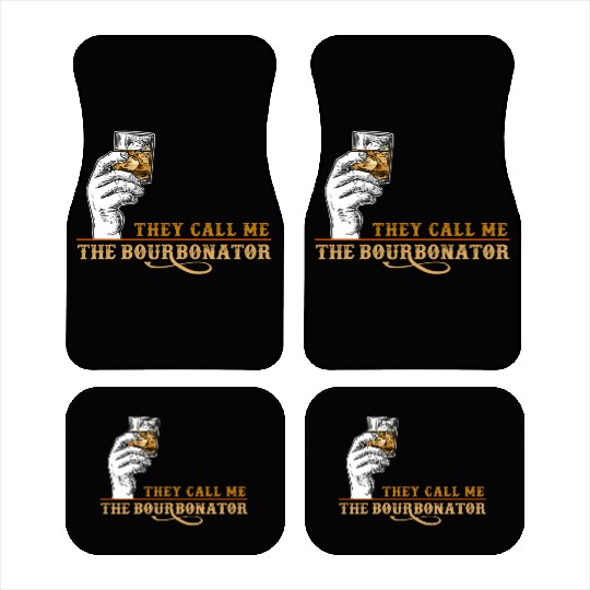 Booze Drinkers Bourbon Drinkers Whiskey Beer Bourb Car Mats