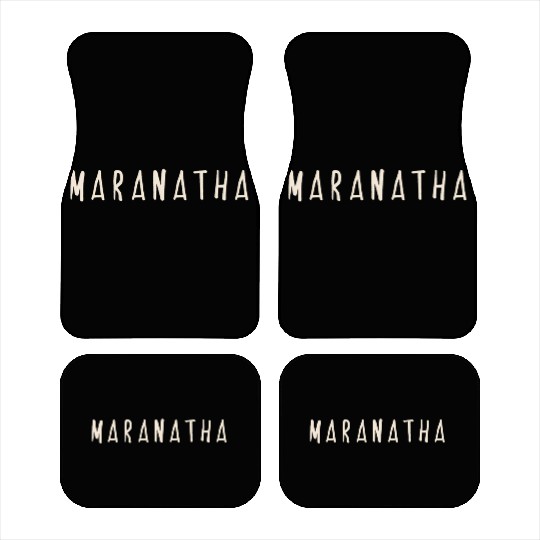 Maranatha Christian Car Mats
