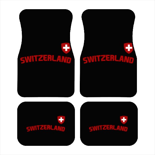 Switzerland Flag Swiss Pride International Country Car Mats