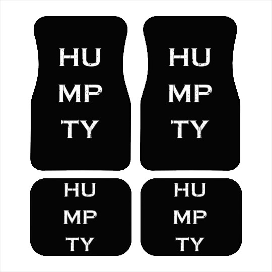 Humpty Underground Digital Car Mats