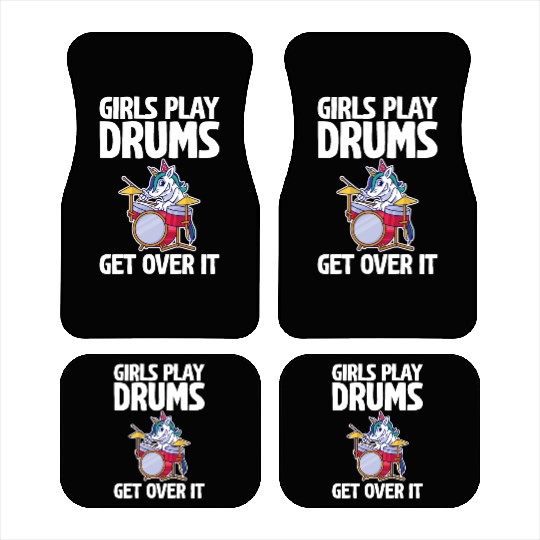 Girls Play Drums, Get Over It 2 Car Mats