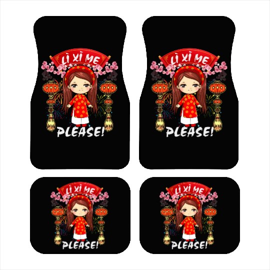 Li Me Please Vietnamese Lunar New Year Car Mats