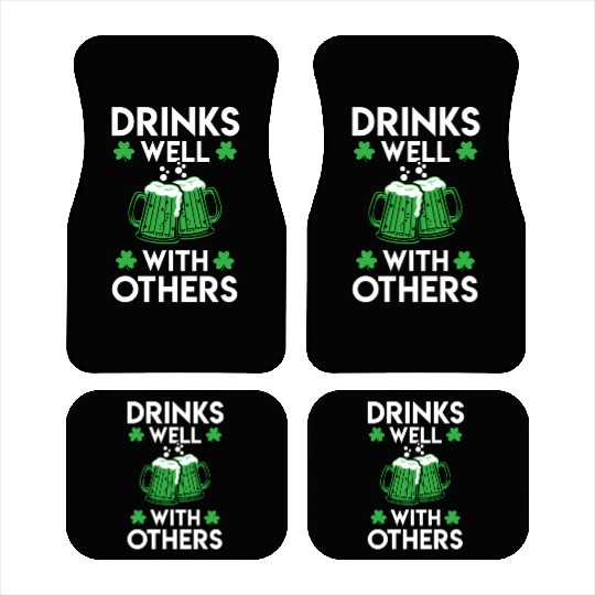 Green Beer St Patrick'S Day Car Mats