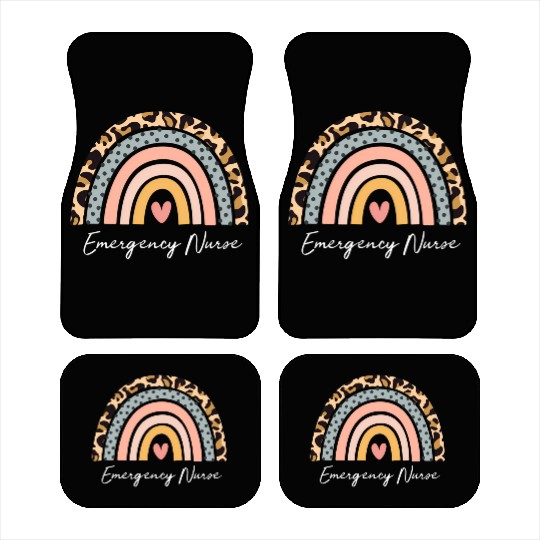 Er Nurse Emergency Room Nurse Registered Nurse Car Mats