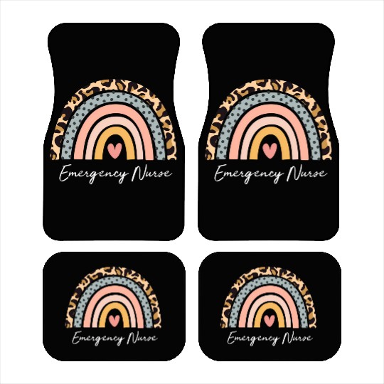 Er Nurse Emergency Room Nurse Registered Nurse Car Mats