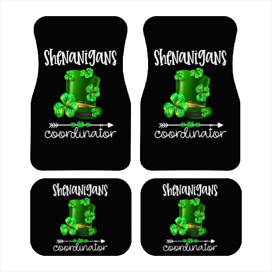 Shenanigans Coordinator St Patrick'S Day Car Mats