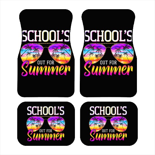 Peace Love Cure Sunflower Liver Disease Awareness Car Mats