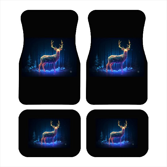 Neon Wilderness Car Mats