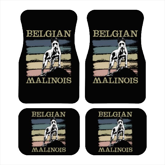 Belgian Malinois T Dog Car Mats