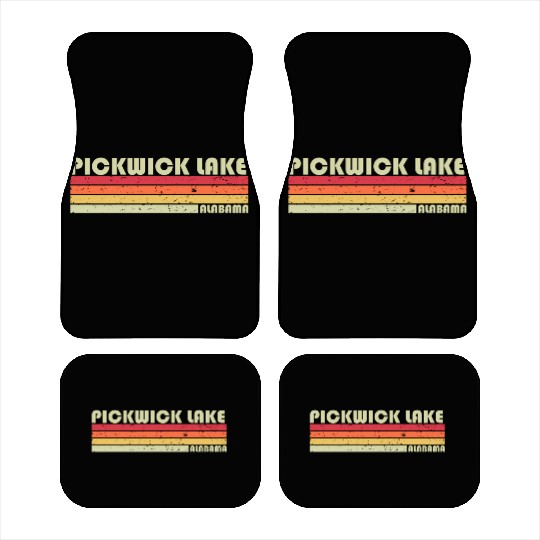 Pickwick Lake Albm Fishing Camping Summer Car Mats