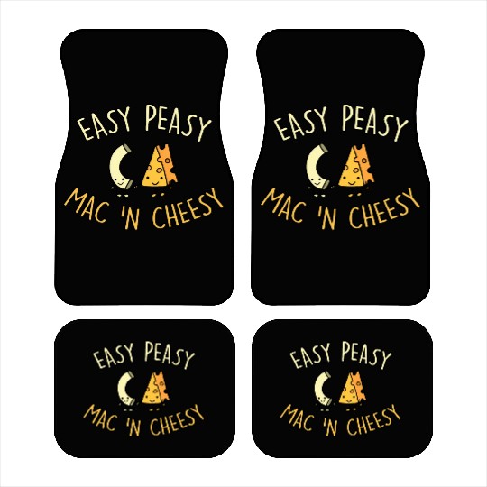 Easy Peasy Mac 'N Cheesy Car Mats
