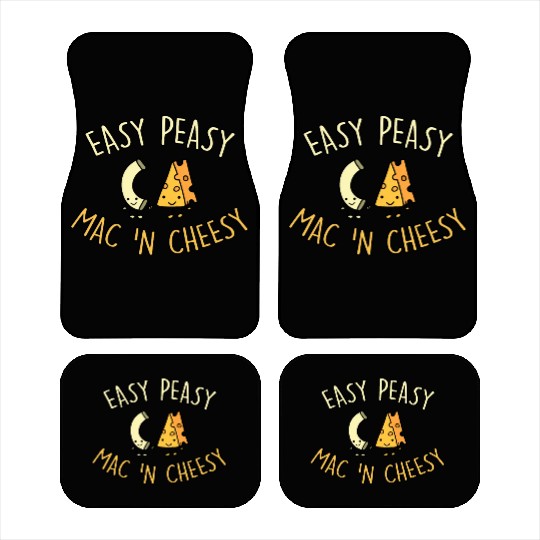 Easy Peasy Mac 'N Cheesy Car Mats