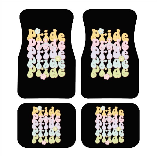 Pride Rainbow, LGBT Pride Month Car Mats