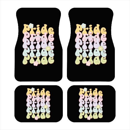 Pride Rainbow, LGBT Pride Month Car Mats