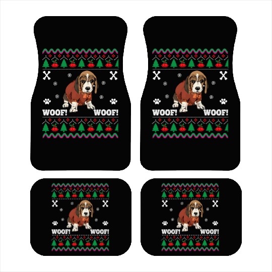 Dog Ugly Woof Beagle Car Mats