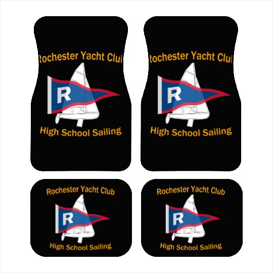West Irondequoit Ryc High School Sailing Car Mats
