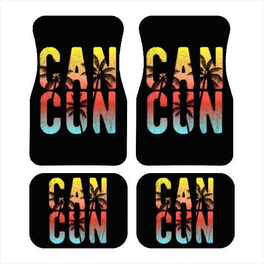 Cancun Vacation Car Mats