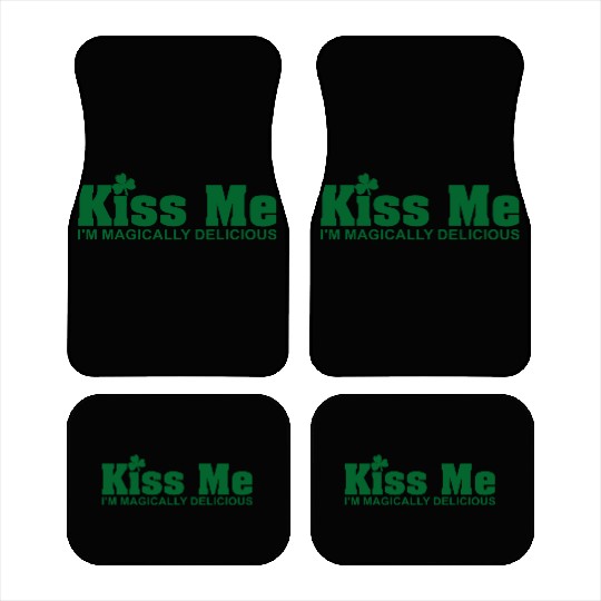 Kiss Me I'm Magically Delicious Car Mats