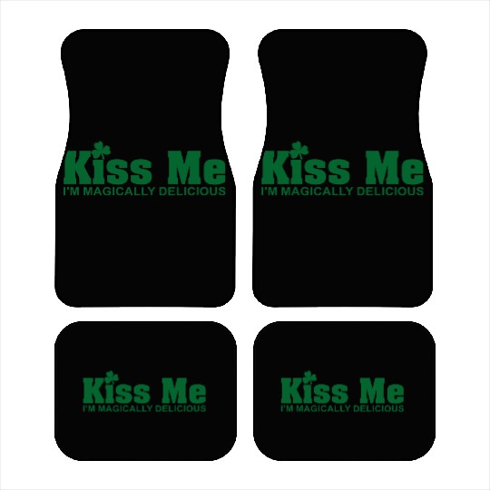 Kiss Me I'm Magically Delicious Car Mats