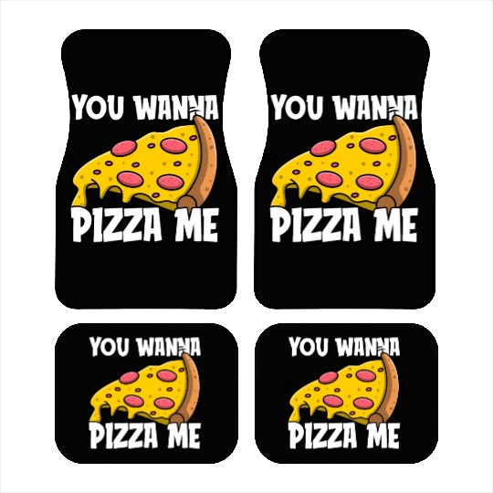 Street Food Pizza Car Mats