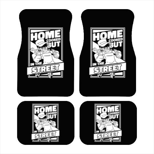 Street Food Chef Car Mats