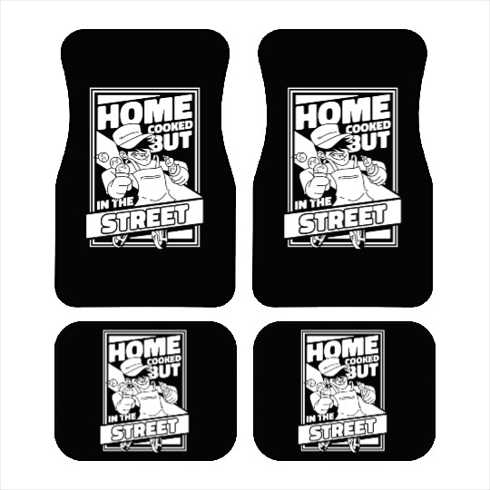 Street Food Chef Car Mats