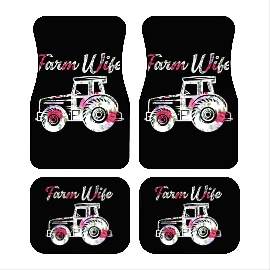 Farm Farmer Farming Tractor Farmer'S Car Mats