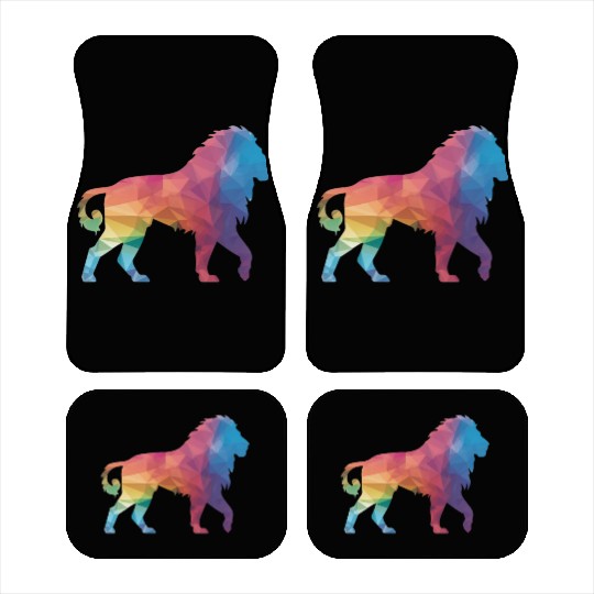 Lion silhouette Car Mats