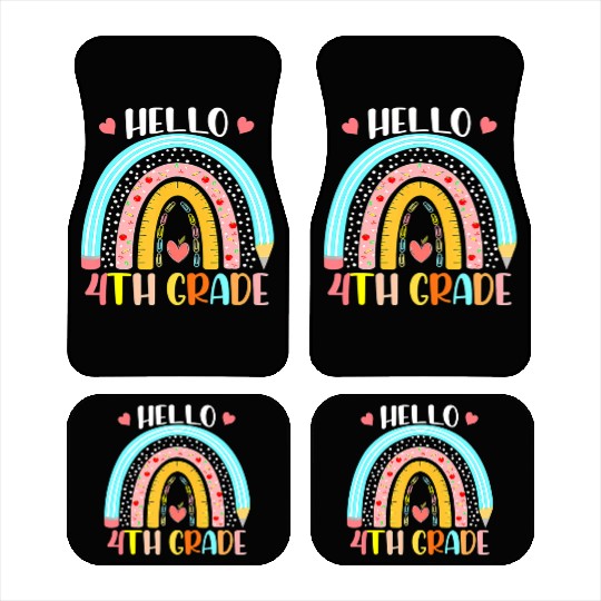 Vintage Sped Squad Special Ed Teacher Back To Scho Car Mats