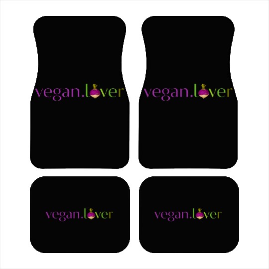 Vegan lover turnip Car Mats