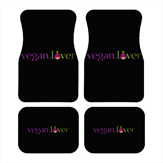 Vegan lover turnip Car Mats