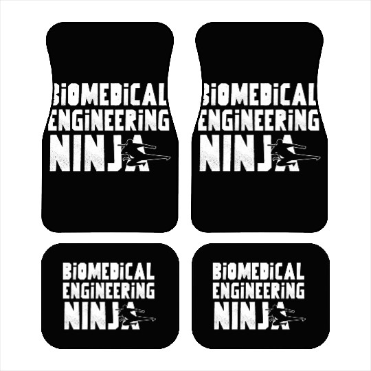 Biomedical Engineer Ninja Engineering Car Mats