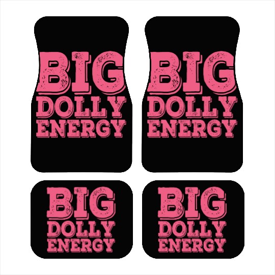 Big Dolly Energy Cowgirl Car Mats
