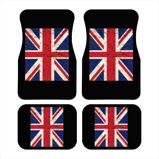 Union Jack Flag Car Mats