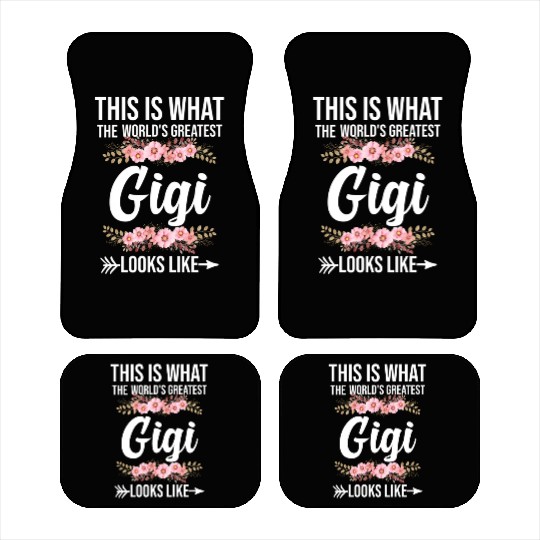 The World'S Greatest Gigi Loo Like Grandma Car Mats
