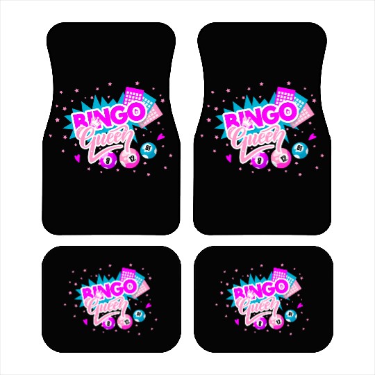 Bingo Queen Pocket Balls Fun Car Mats