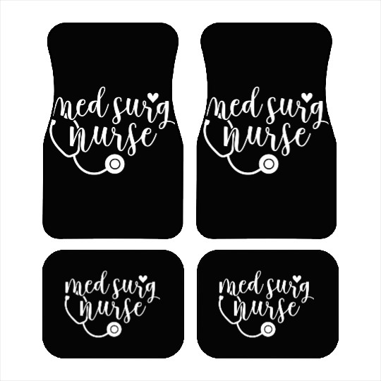 Med Surg Nurse Medical Surgical Nurse Rn Car Mats