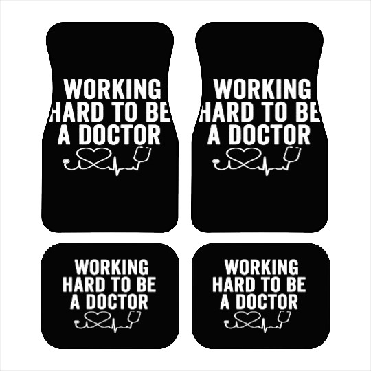 Medical Doctor Med School Major Physician Grad Car Mats