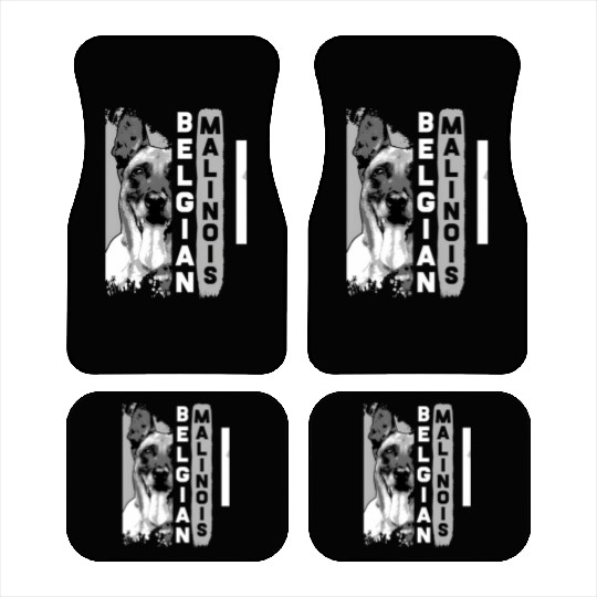 Belgian Malinois T Dog Car Mats