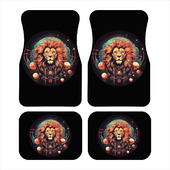 Galactic lion Car Mats