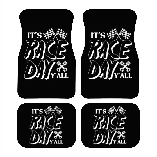 It's Race Day Y'All Car Mats