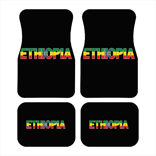 Ethiopia Flag For Patriotic And Proud Ethiopian Car Mats