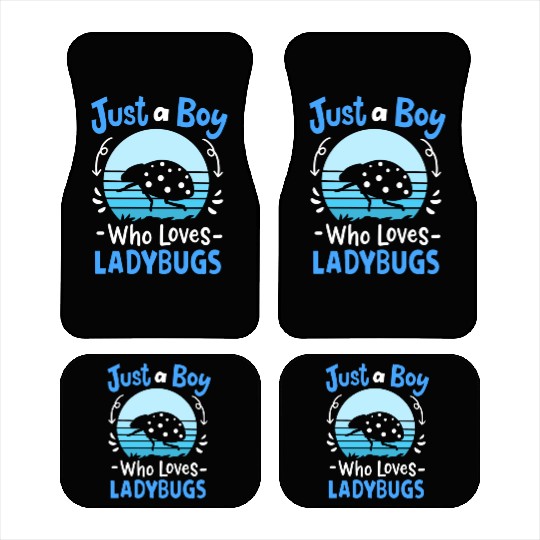 Ladybug Insect Ladybug Lover Retro Car Mats