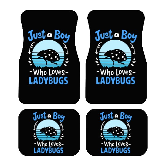 Ladybug Insect Ladybug Lover Retro Car Mats