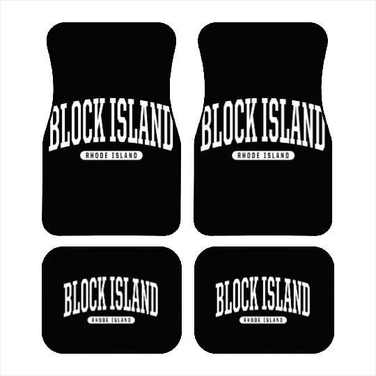 Style Block Island Rhode Island Car Mats