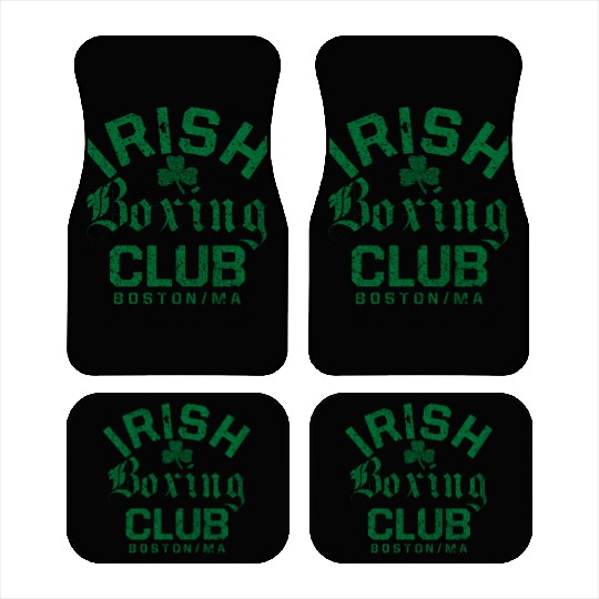 Irish Bong Club Boston Massachusetts Car Mats